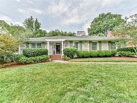 Adorable Ranch Style Home Sitting on The 9th Tee of Myers Park  in Charlotte, NC