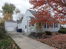 Three Bedroom Bungalow with One and Half Baths. in Cleveland, OH