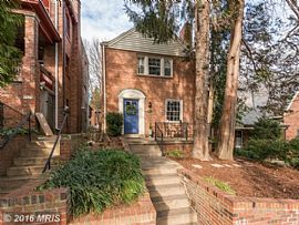 Single Family Home in Chevy Chase Located on a Quiet One-Way St in Washington, DC