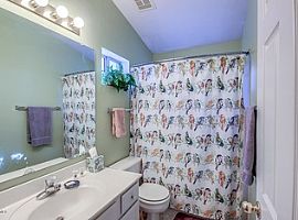 Single French Door Leads Out to The Refreshing Pool with Large in Phoenix, AZ (Photo 2 of 4)