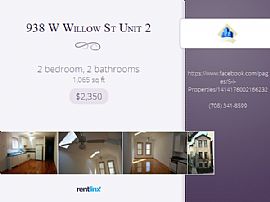 2 Bedroom W/2 Private En-Suite Baths in Lincoln Park, IL