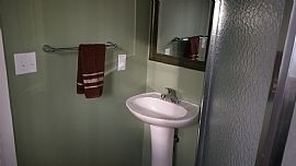 This Solid Brick Home  3 Bedroom and 2 Bath Remodeled Bathroom  in Fayetteville, NC (Photo 8 of 9)