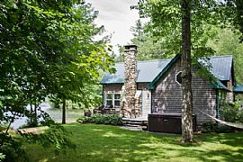 Begin Your Day with a Cup of Coffee @ Fryeburg Lakefront Cott in Fryeburg, ME