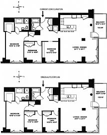 Furnished 3 Beds 2 Baths For Rent at Affordable Price in Manhattan, NY (Photo 6 of 9)