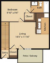  $495 / 520ft2 - Package Receiving, Cable Ready, Large Closets  in Los Angeles, CA (Photo 4 of 7)