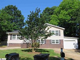 112 Folkstone St  Enjoy This 4 Bedroom 3 Bath Tri-Level Home in Greenville, SC