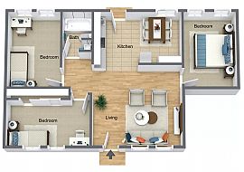 2 Bedroom in Jacksonville, NC (Photo 12 of 12)