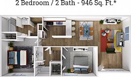 2 Bed 2 Bath in Arlington, TX (Photo 5 of 5)