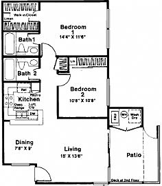Luxurious 2 bed 2 bath in mira mesa in San Diego, CA