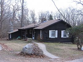 original log cabin  in Old Lyme, CT