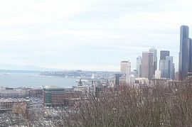 Sweeping City and Water View in Beacon Hill, WA