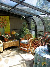 scenic view from cozy mountain cottage in Waynesville, NC (Photo 5 of 6)