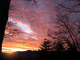 scenic view from cozy mountain cottage in Waynesville, NC (Photo 6 of 6)