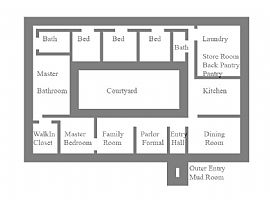 4Bd 3Ba 3000sf House w/ trees on 1+ acre in Cedar City, UT (Photo 2 of 3)