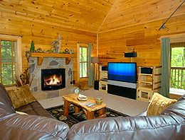 LUXURY FURNISHED LOG CABIN in Sevierville, TN
