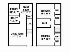 2bd/1.5ba with free security deposit!!! in Clemmons, NC (Photo 2 of 4)