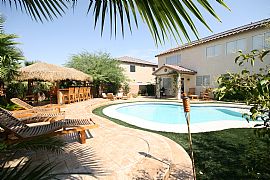 Georgous & Spacious Home with Tiki Oasis in North Las Vegas, NV