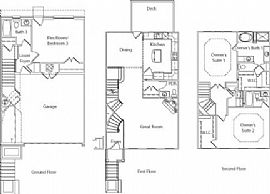 REDUCED RENT! TOWNHOME opp. Crabtree Mal in Crabtree Valley, NC (Photo 4 of 6)