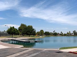 Lake & pool around the corner in Mesa, AZ (Photo 4 of 6)