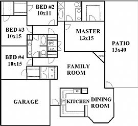 4/2/2 - 1900 Sq ft. - Oversized lot in Benbrook, TX