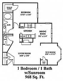 Gorgeous 1 Bedroom w/ Sunroom!  in Raleigh, NC