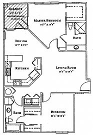 2/2 Condo for Rent in Jax Beach FURNISHE in Jacksonville Beach, FL (Photo 1 of 6)