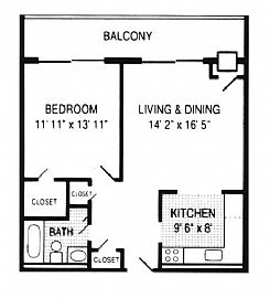 1-BR apartment in Parma Heights, OH in Parma Heights, OH