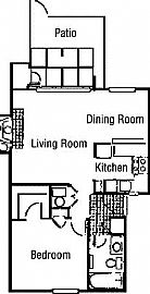 Awesome 1 Bedroom Apt w/ Walk-in Closet in Petaluma, CA (Photo 2 of 2)