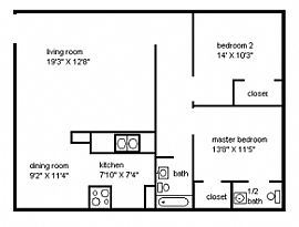 EXTRA LARGE 2bd/2ba with POOL & GATED PA in Newbury Park, CA (Photo 6 of 6)
