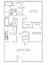 Huge 2 Bedroom 2 Bath @ Summer Pointe  in Norman, OK (Photo 2 of 3)