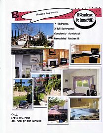 Beatiful House for Rent Sierra del Oro in Corona, CA