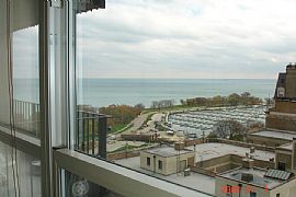 Great Lake View from 22nd Floor in Chicago, IL (Photo 6 of 6)