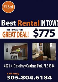  $775 / 1br - BEAUTY, STAINLESS S. APP,  in Wilton Manors, FL (Photo 3 of 5)