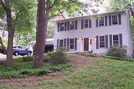 A House in the Woods in Oakton, VA