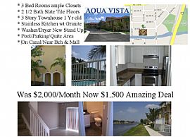 3/3 Townhouse N. Miami/Aventura $1500/month in North Miami Beach, FL