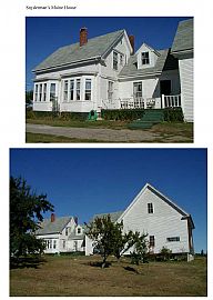  large home+two barns on tidal bay- 3 acres in Addison, ME