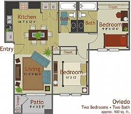 2 BR / 2 BA - Great Location, New, 1st month Free, Low Move In in Las Vegas, NV (Photo 6 of 6)