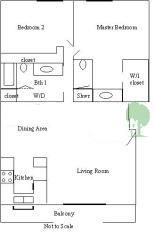 Gorgeous 2 BR, 2 BA Condo In Canyon Country With Balcony in Canyon Country, CA (Photo 5 of 5)