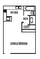 Spacious 1 BR, 1 BA Apartment  - Free Utilities!  in Phoenix, AZ (Photo 8 of 12)