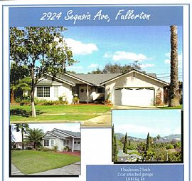 Rare Find! 4 Bdr House in Rolling Hills Area 12/6 Open House!!! in Fullerton, CA