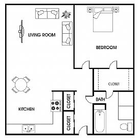 Super Sharp 1 Bedroom Apartment with Up to One Month Free  in Denver, CO (Photo 11 of 12)