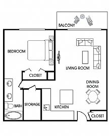 Cute 1 Bedroom Apartment Ready Now! Big Balcony -  Pets OK in Denver, CO (Photo 1 of 12)