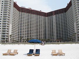 Beach Front Luxury 1 Br, 1 Ba Studio Condo at Shores of Panama in Panama City Beach, FL