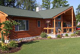 Luxurious 3 BR, 2.5 BA Country Log Home in The City in Wooster, OH (Photo 6 of 6)