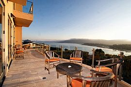 Custom Mediterranean Style 4 Bedroom Home with S.F. View in Tiburon, CA (Photo 7 of 12)