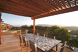 Custom Mediterranean Style 4 Bedroom Home with S.F. View in Tiburon, CA (Photo 8 of 12)