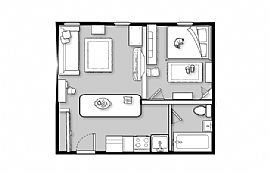 Funky 1 BR, 1 BA Firehouse Condo - Very Quiet Back Unit in Boston, MA (Photo 8 of 12)