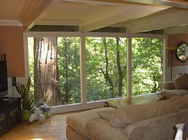 Elegant 3 Bedroom River Front Home with Wonderful River Views in Ben Lomond, CA