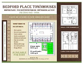 Nice 2 Bedroom Townhouse - Taste of Luxury in New Orleans East! in New Orleans, LA (Photo 4 of 4)