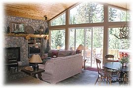 Very Quiet 4 Bedroom Lodge Home - Prime Vacation Rental in South Lake Tahoe, CA (Photo 4 of 12)